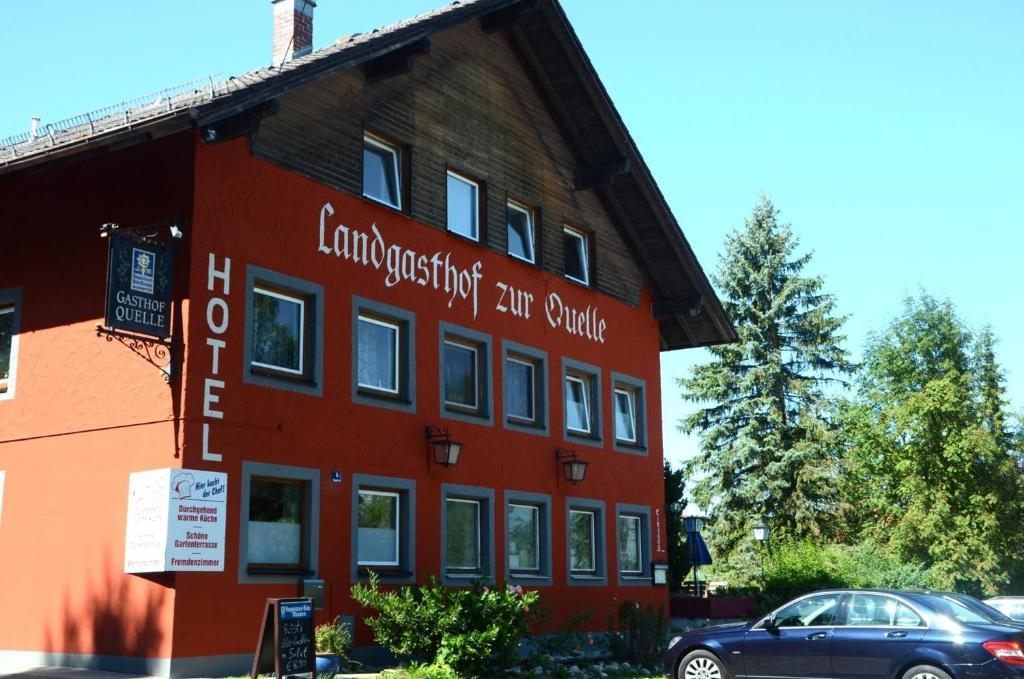Landgasthof zur Quelle Seeshaupt Exterior foto